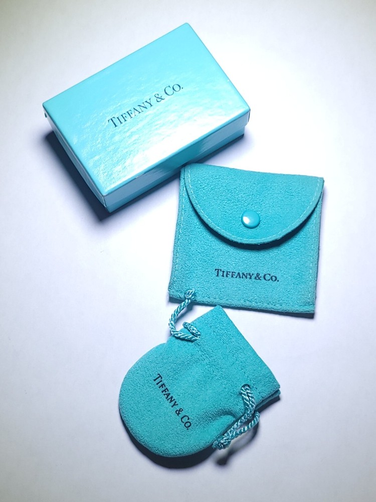 Tiffany & Co Company Blue Small Dust Bags Box Lot of 3 Fits Ring Bracelet Brooch