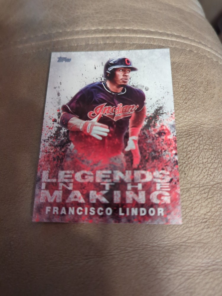 2018 Topps Legends In The Making Francisco Lindor LTM-FL Baseball Card