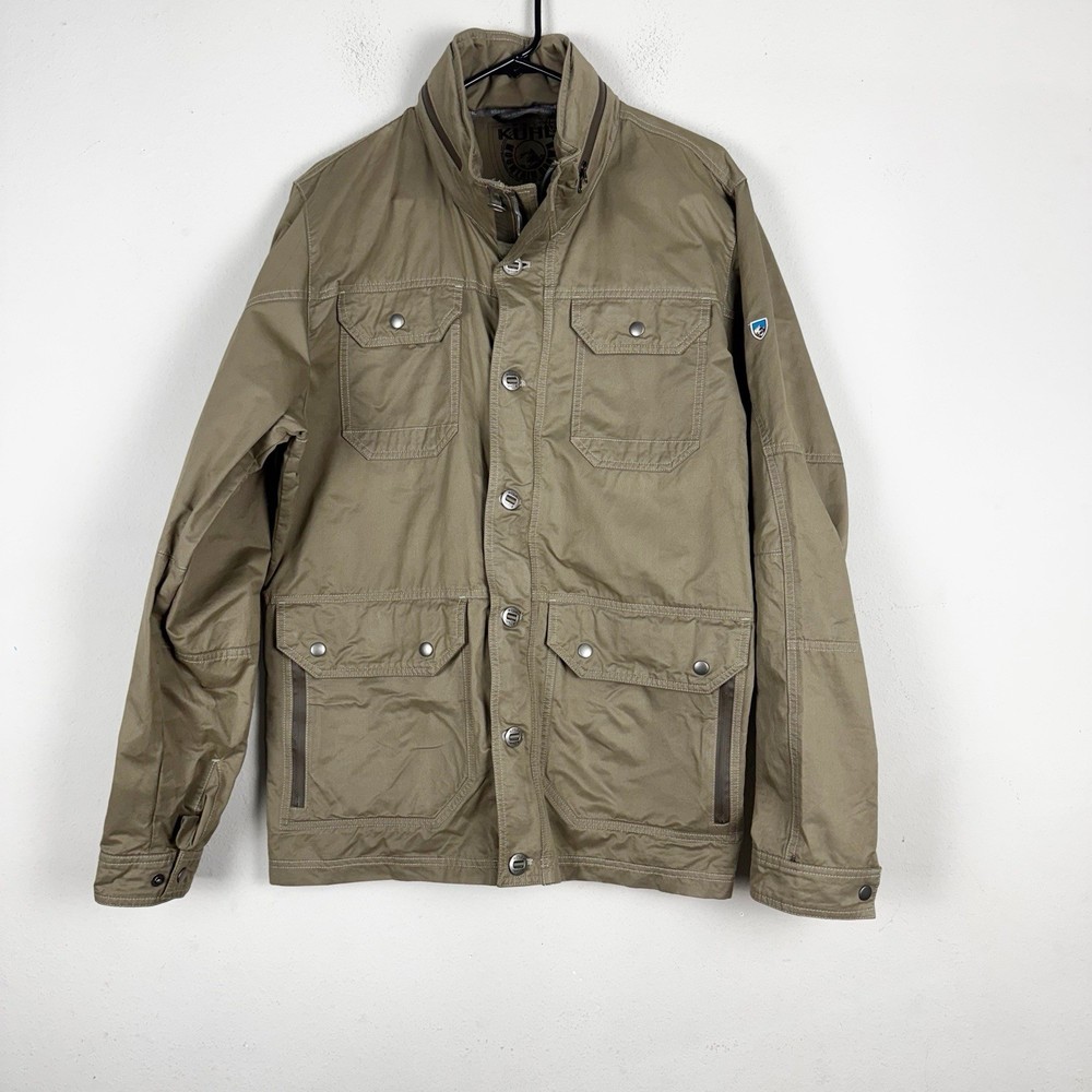 Kuhl Men's Kollusion Utility Jacket Size L Olive Khaki Style 1040