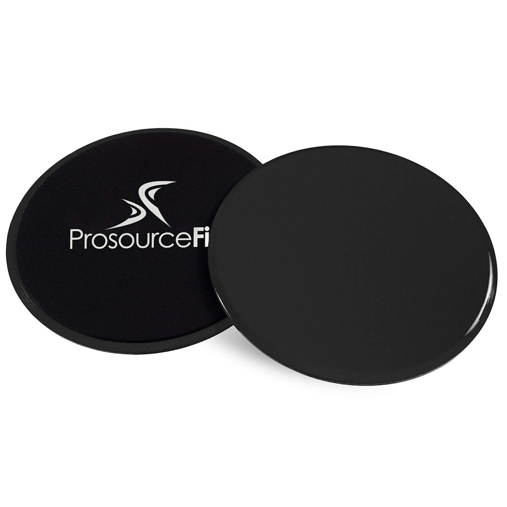 ProsourceFit Dual-Sided Core Sliding Exercise Discs for Any Surface Workouts