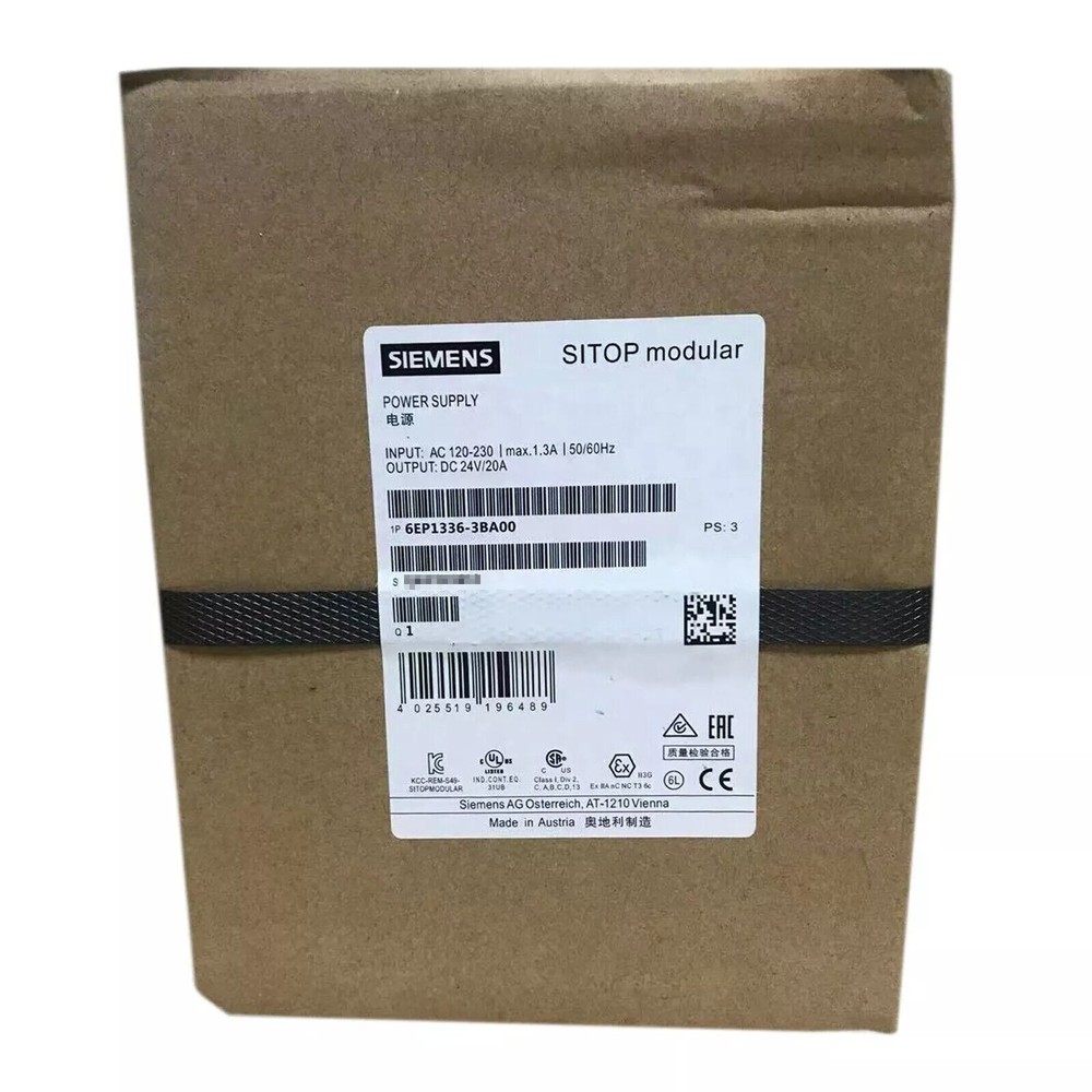 New Siemens 6EP1336-3BA00 SITOP Modular Stabilized Power Supply 6EP1 336-3BA00
