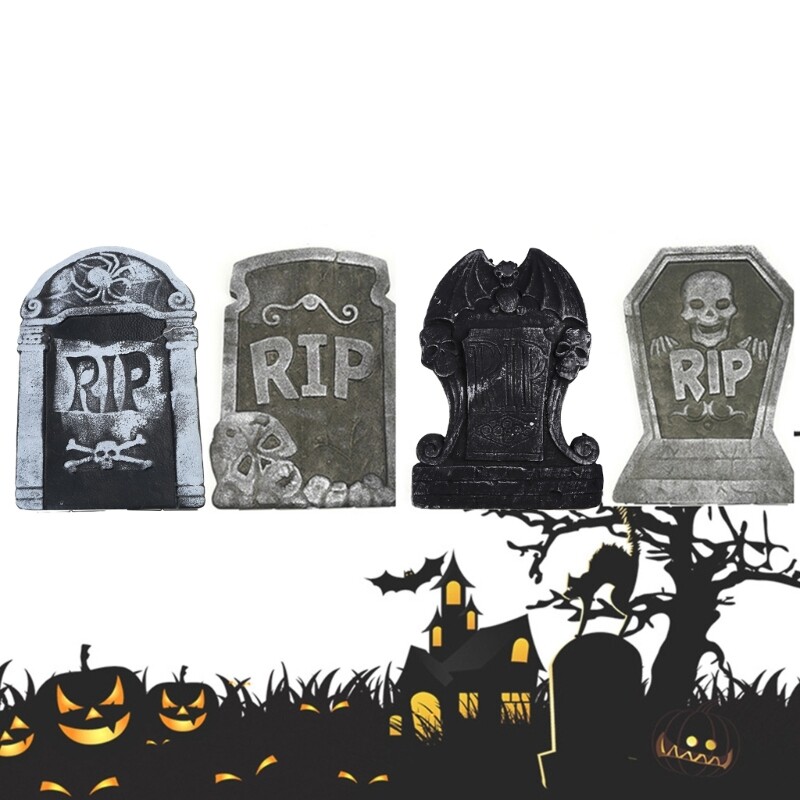 Spooky Halloween Tombstone for Haunted House Decor