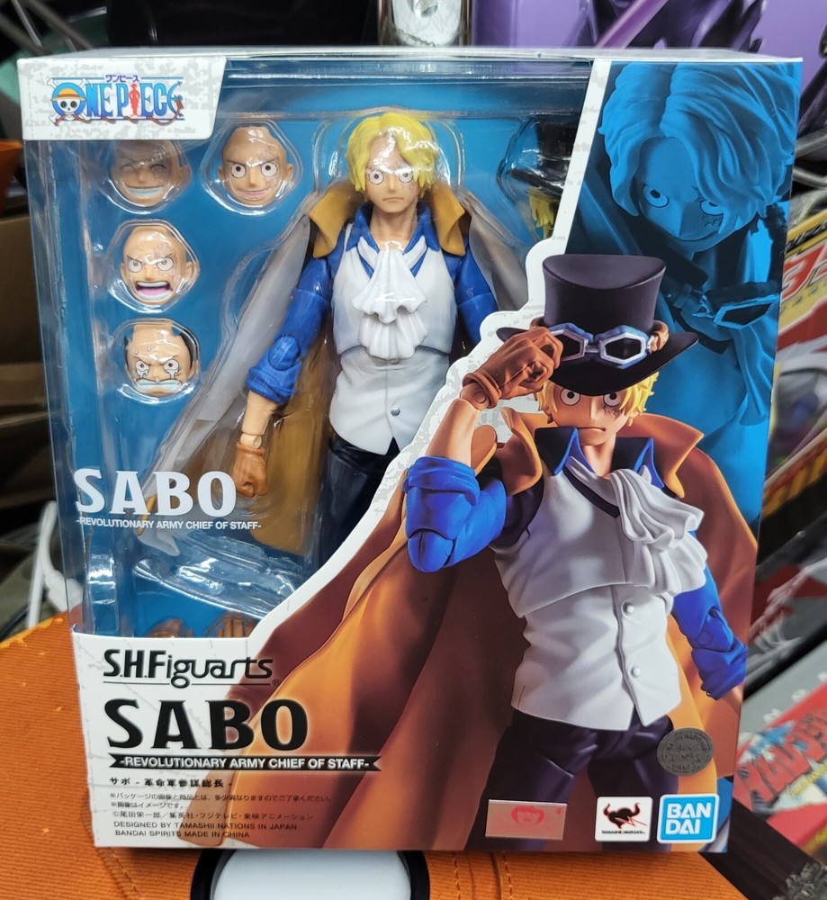 Bandai One Piece S.H.Figuarts SABO -REVOLUTIONARY ARMY CHIEF OF STAFF- Figure