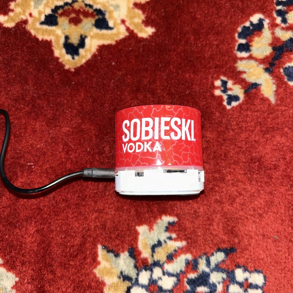 SOBIESKI VODKA Mini Bluetooth Speaker for Portable Sound