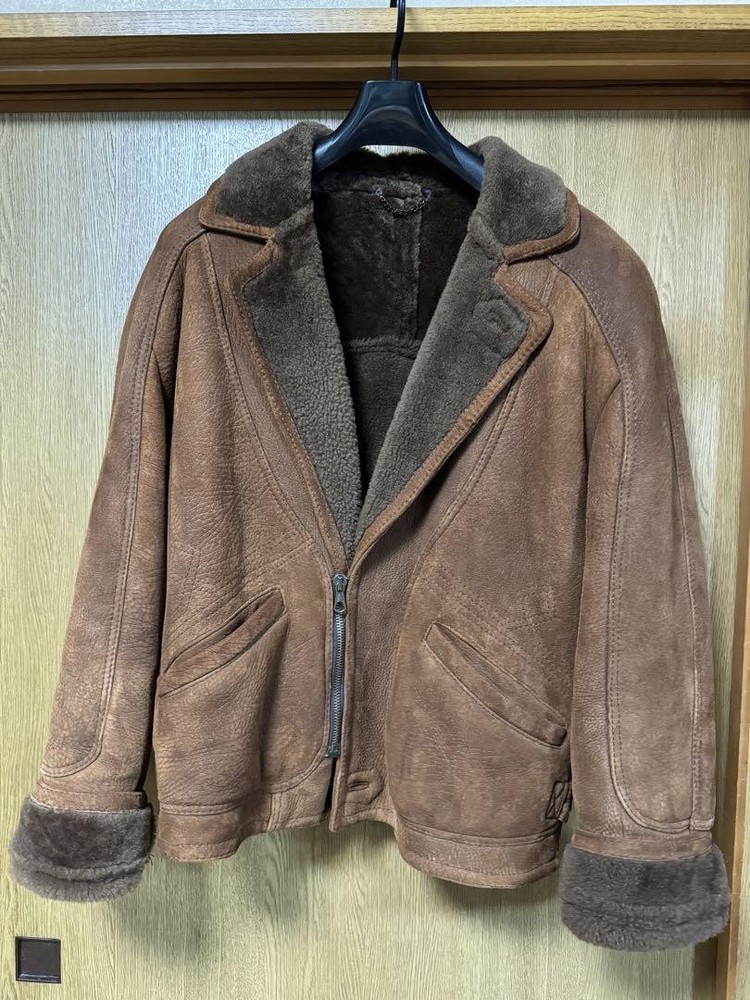 Vintage Brown Sheepskin Principal Jacket