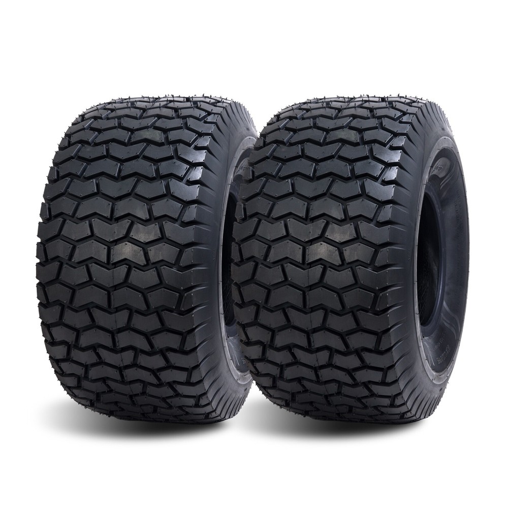TWO 20x10.00-8 Lawn Mower Tire 20x10x8 20x10-8 Tubeless Garden Tractor Turf Tire