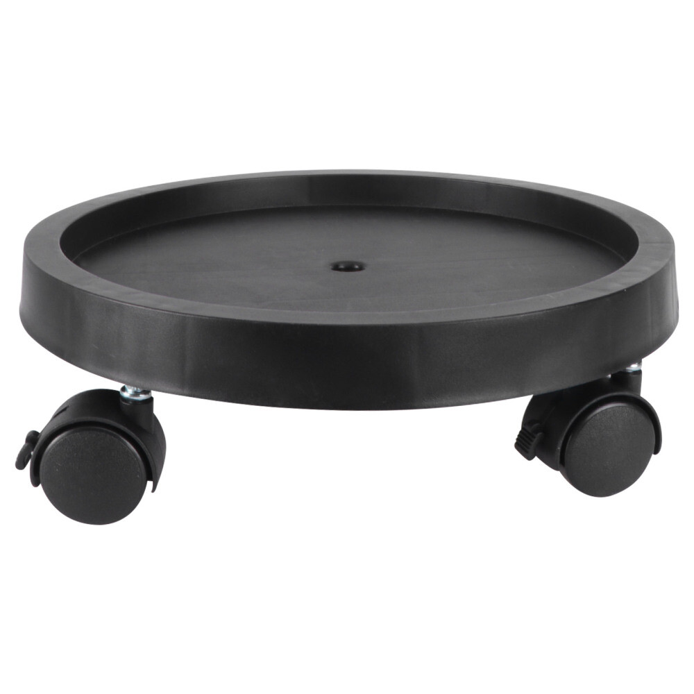 Pot with Wheels Flower Tray Stand Rotating Removable Platform