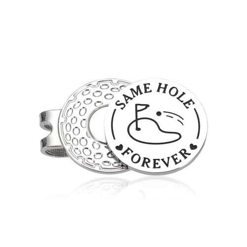 Valentines Day Gifts for Him, Bachelor Party Golf Ball Marker Hat Clip, Funny