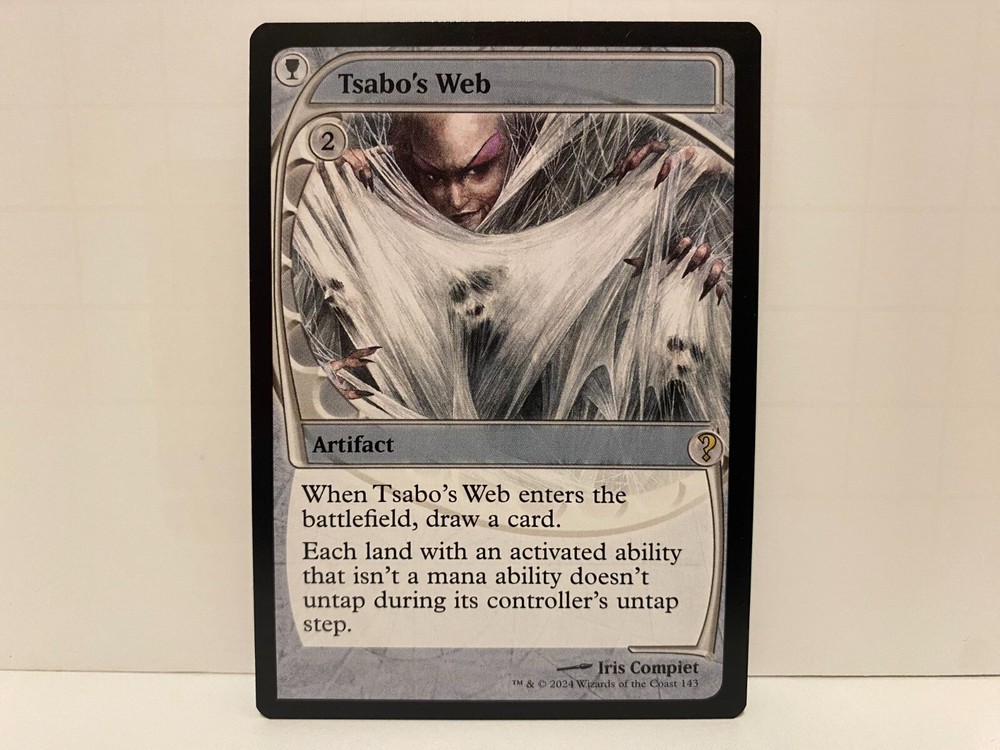 1x NM Tsabo's Web (Future Sight) Mystery Booster 2 MTG