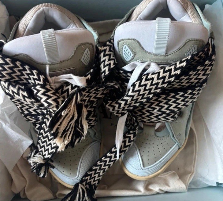 Lanvin Curb Sneakers Size 40 Authentic
