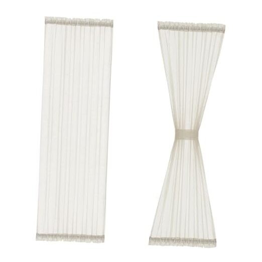 Linen Sidelight French Door Curtains 72 Inches 25