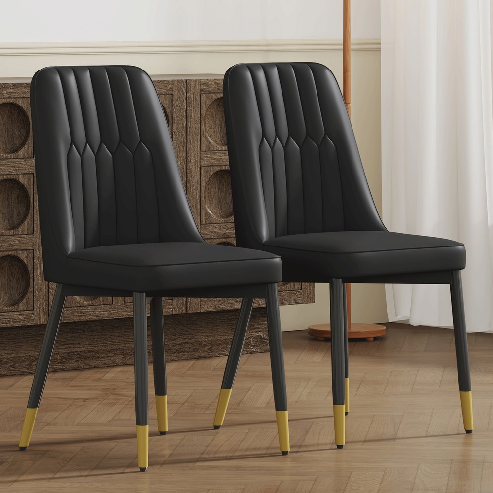 Set of 2 Elegant Dining Chairs Perfect for Any Occasion or Decor