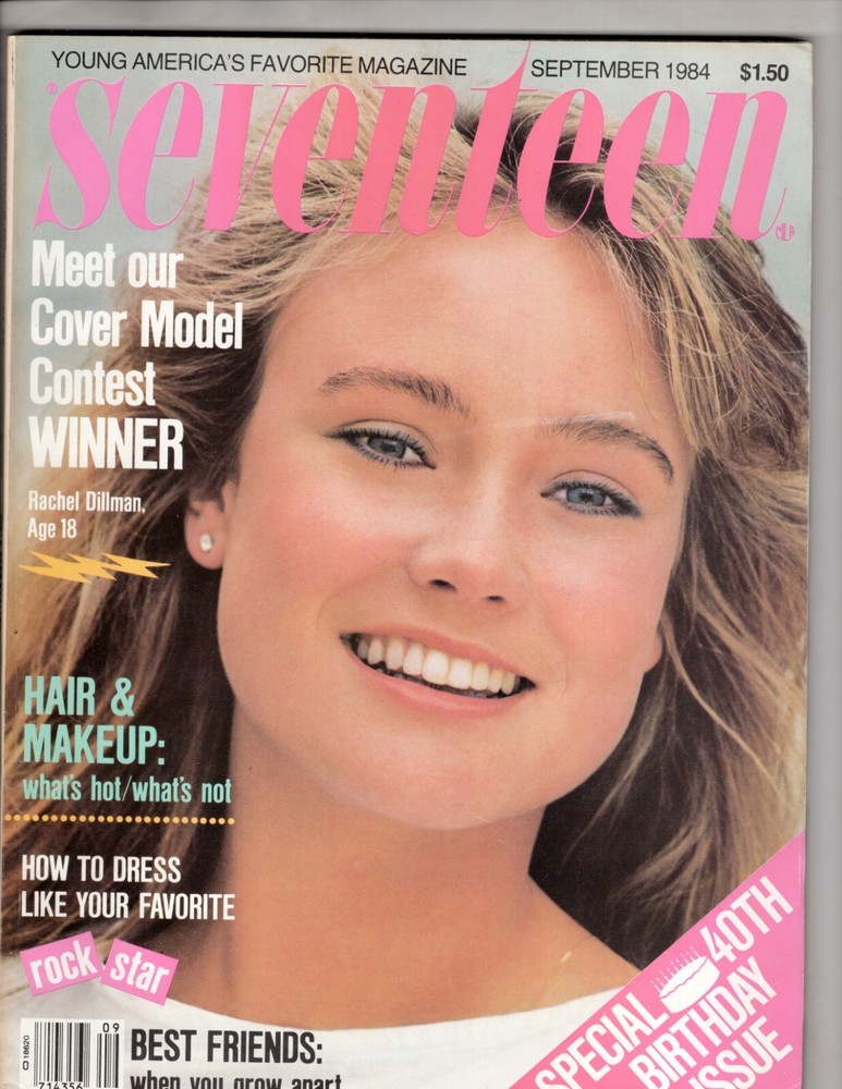 Seventeen Magazine September 1984 Special 40th Birthday Issue