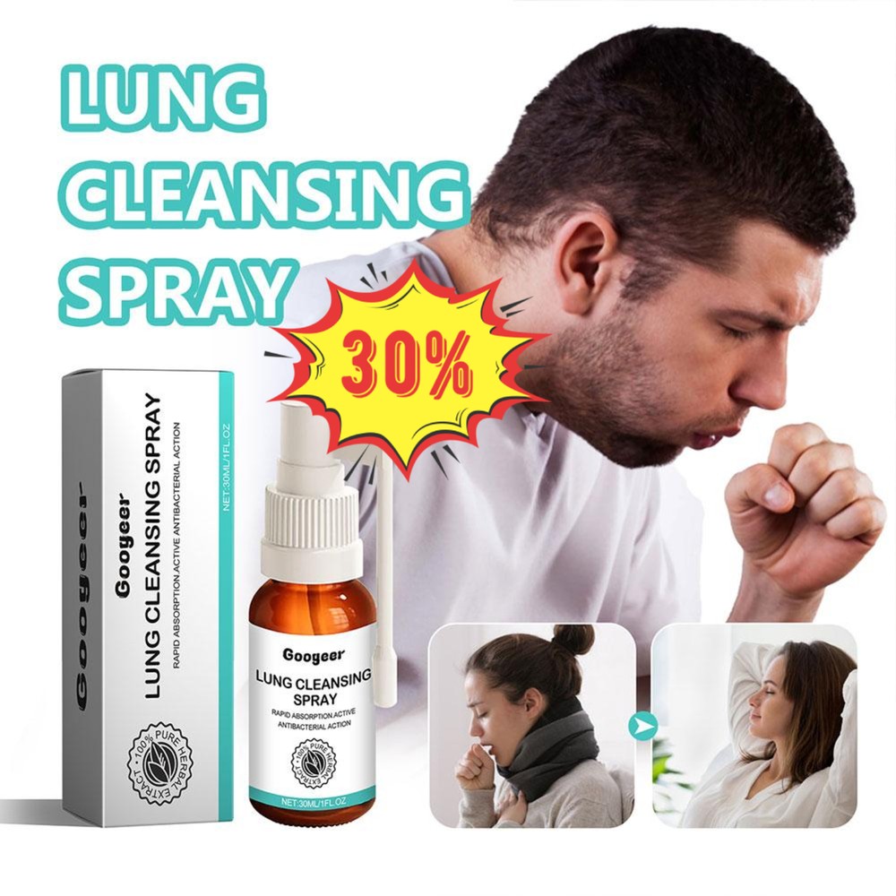 Respinature Herbal Lung Cleanse Mist Powerful Lung-Support,Herbal Care Spray!