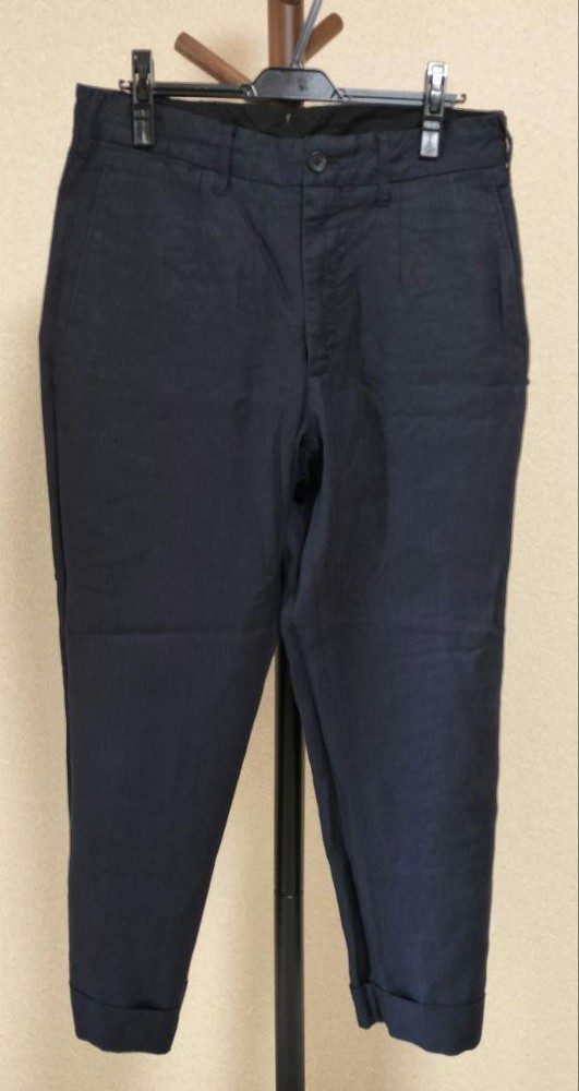 Engineered Garments Andover Pants, Linen, Navy S Used