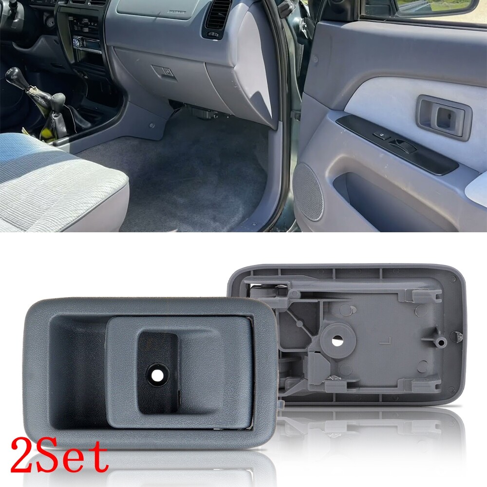 2/4/6X Gray Interior Door Handles for 1996-04 Toyota 4RUNNER Tacoma LH RH