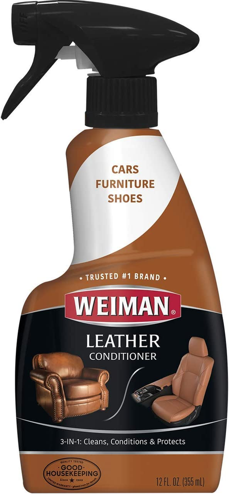 Weiman Leather Cleaner & Conditioner for Furniture, Car Seats, Shoes | eBay
