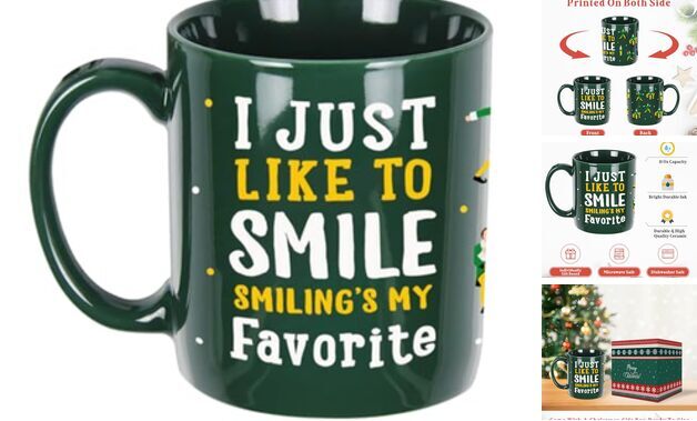 Buddy The Elf Mug, Funny Christmas Coffee Mug, 11oz Elf Drinking Cup Favorite