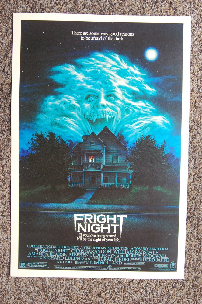 Fright Night 2 Vintage Lobby Card Movie Poster Horror Film Collectible