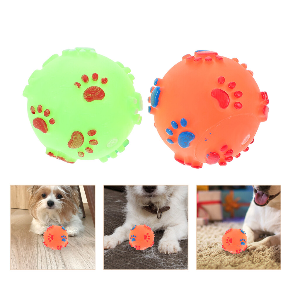5pcs Pet Toy Dog Teething Toys Puppy Chewing Toys Cat Squeaky Toy