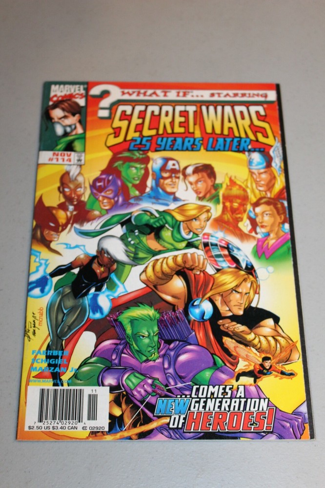 What If 114 Newsstand Variant Marvel Comics November 1998