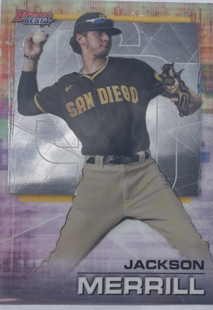 2021 Bowman’s Best Jackson Merrill Refractor - ROTY