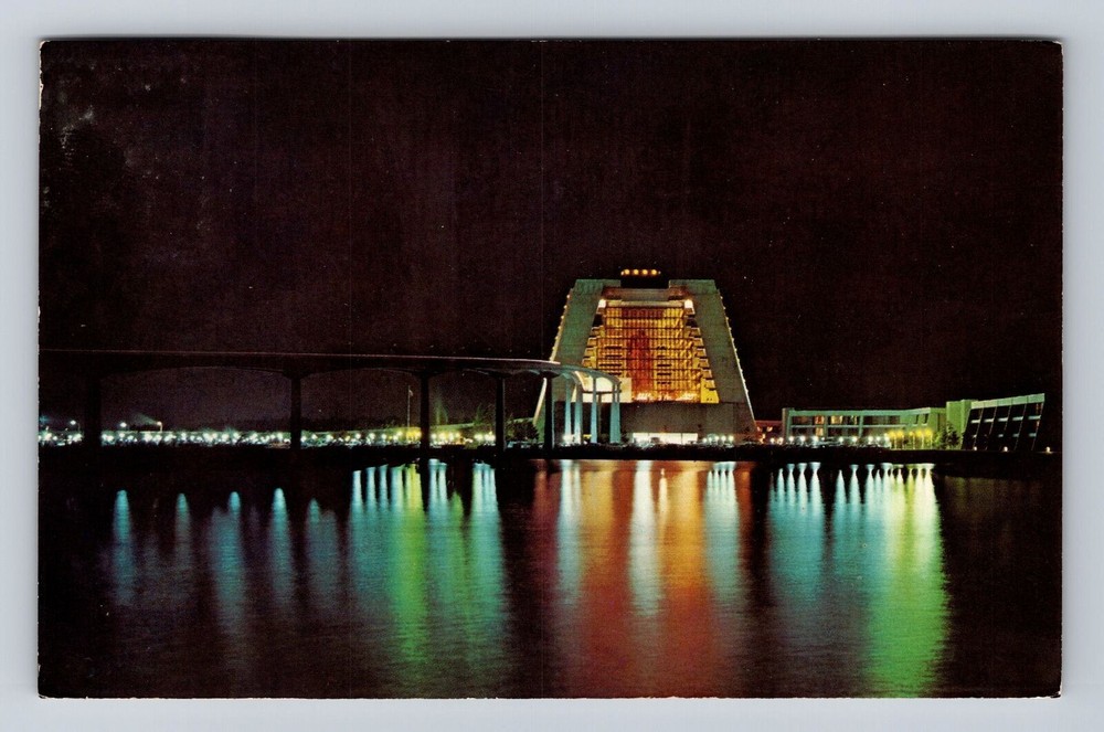 Vintage 1980 Walt Disney World Contemporary Resort Orlando FL Postcard