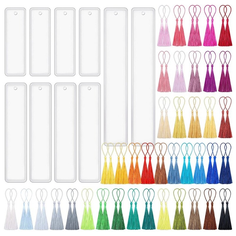 Rectangular Silicone Mold for DIY Epoxy Resin Crafting