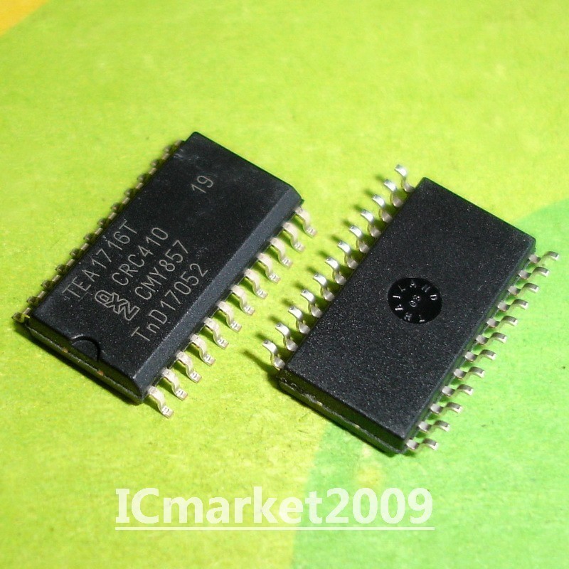 2 PCS TEA1716T SOP-24 TEA1716 Resonant Power Supply Control IC with PFC Chip IC
