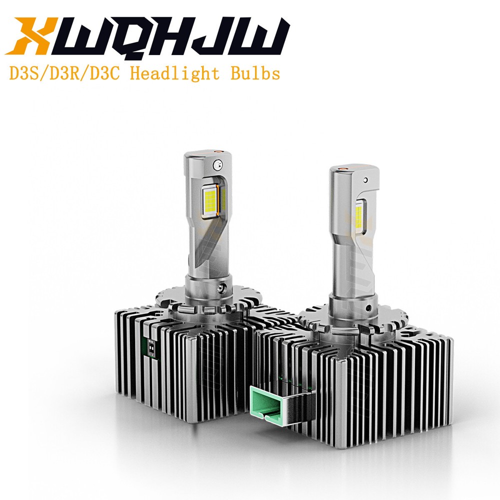 2X D3S D3R 100W 6000K Super White LED HID Xenon Headlight Conversion Kit