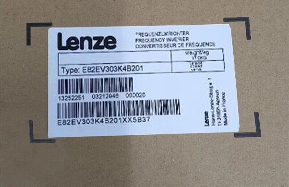 E82EV303K4B201 1PCS NEW LENZE INVERTER E82EV303K4B201