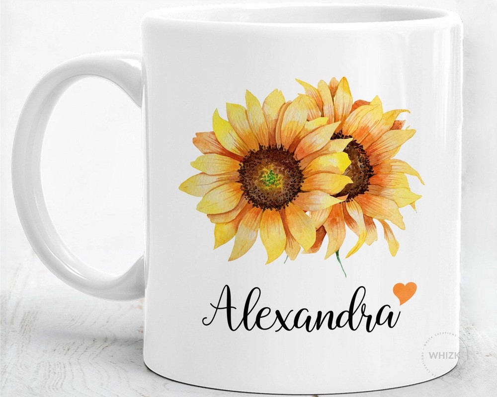 Sunflower Mug Gift for Women Daughters Bridesmaids