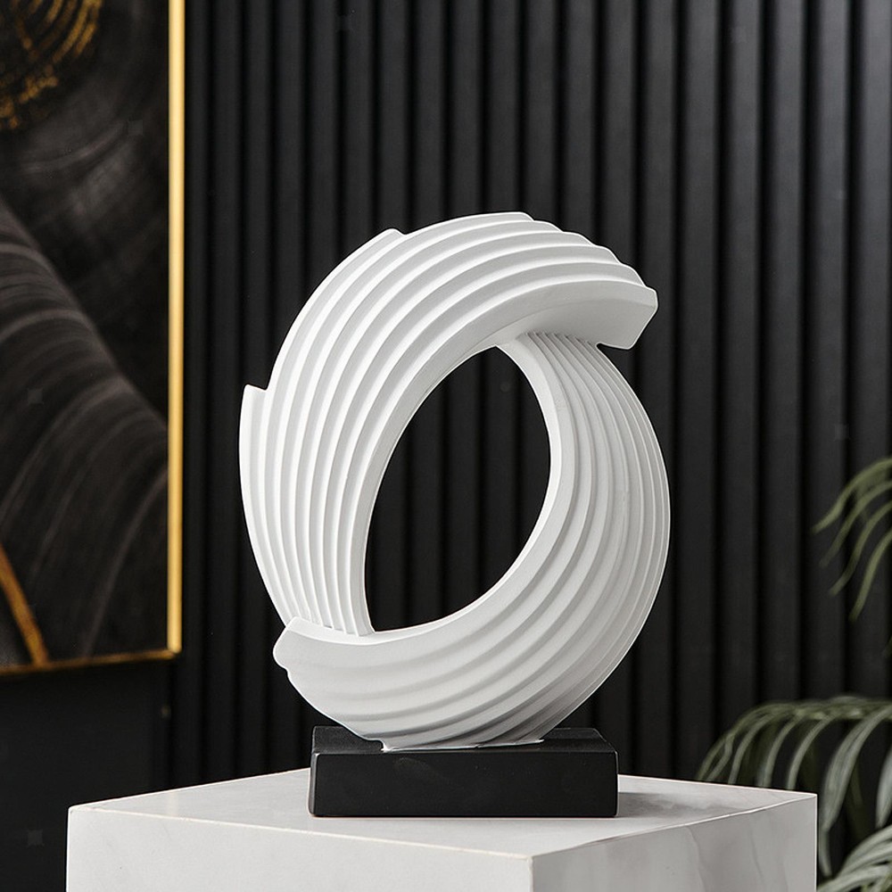 Modern Abstract Desktop Statue Delicate Art Figurine Gift Ornament