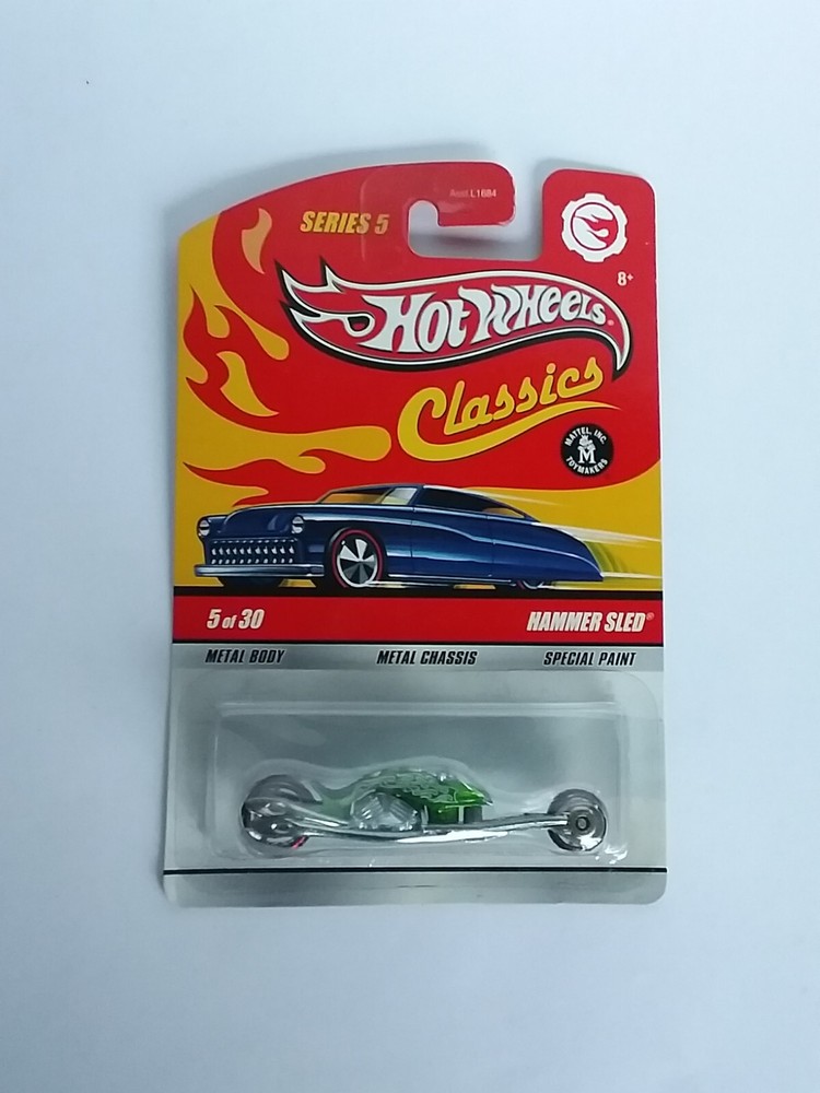 Hot Wheels  Classics Series 5 Hammer Sled  Chase With RR'S