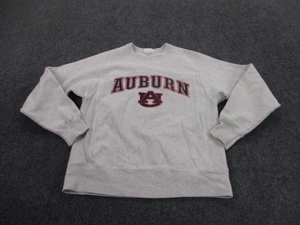 Auburn Tigers Sweatshirt Adult S Champion Reverse Weave Football Vintage Mens