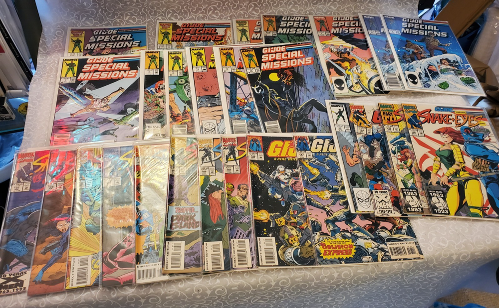 GI Joe Comic Lot of 27 ARAH # 90 134 - 138 140 - 147 Spec Missions 1-9 11 12 15