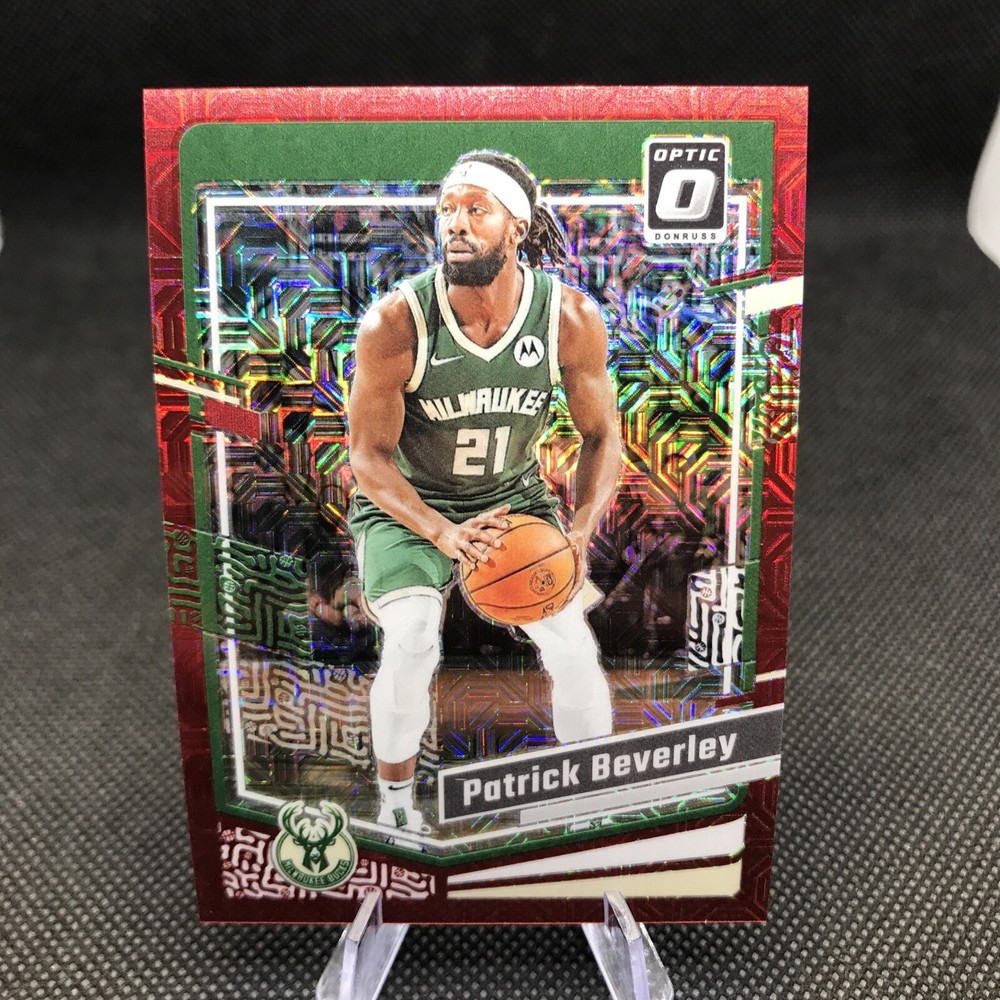 2023-24 Panini Donruss Optic Red Prizm Patrick Beverley #168 66/88