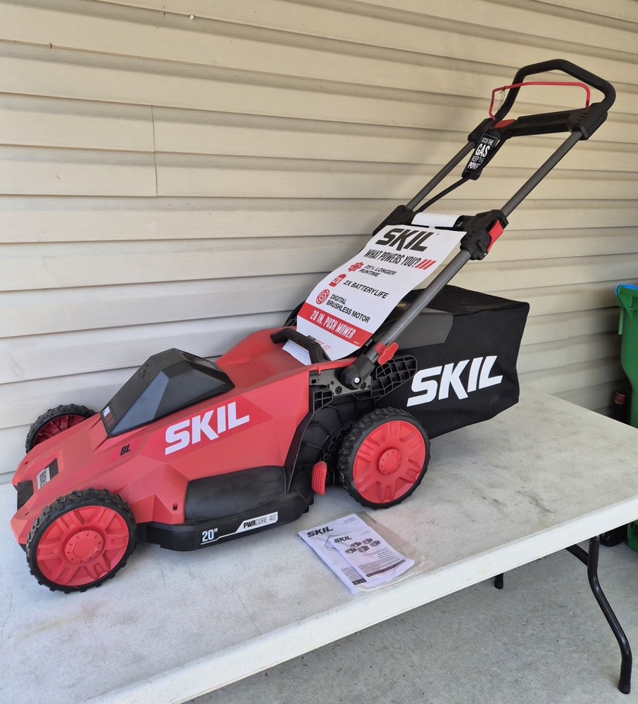 Skil PWRCORE 40v 20-in Cordless Walk Behind Lawn Mower