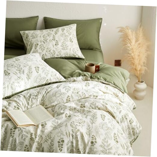 - Floral Comforter Set, Botanical Vintage Flower Coquette Cottagecore