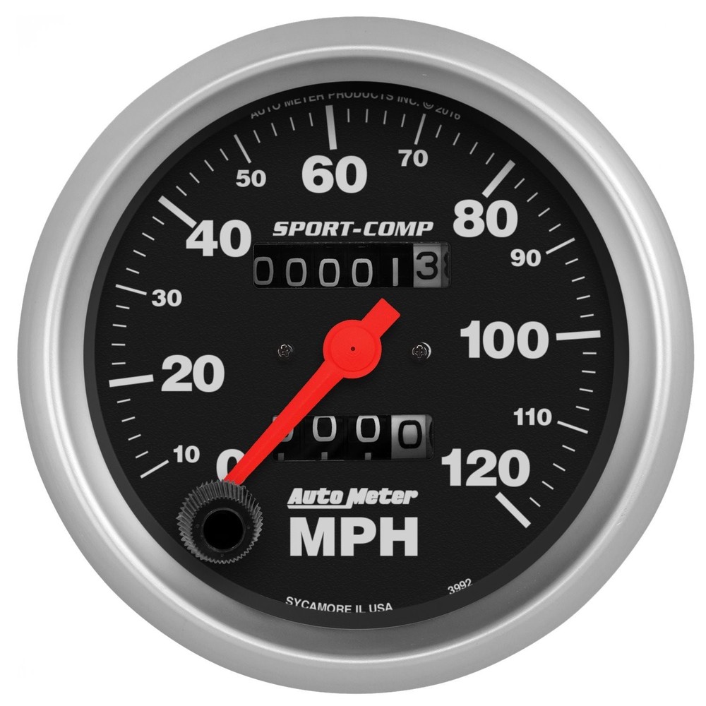 Auto Meter 3992 Sport-Comp In-Dash Speedometer