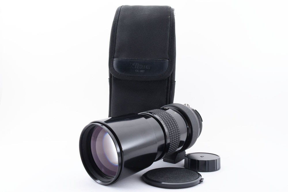 Nikon AI Nikkor 300mm f4.5 Manual Focus Telephoto Lens Excellent Condition From Japan #1452