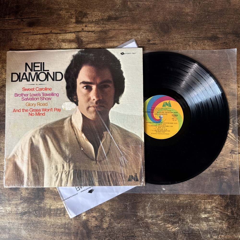 Neil Diamond Brother Love's Travelling Salvation Show/Sweet Caroline 1969 Uni LP