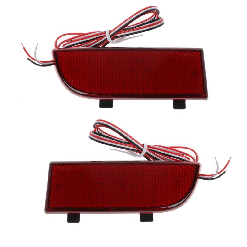 2Pcs Vehicle Light Auto LED Tail Light Bright Amber for