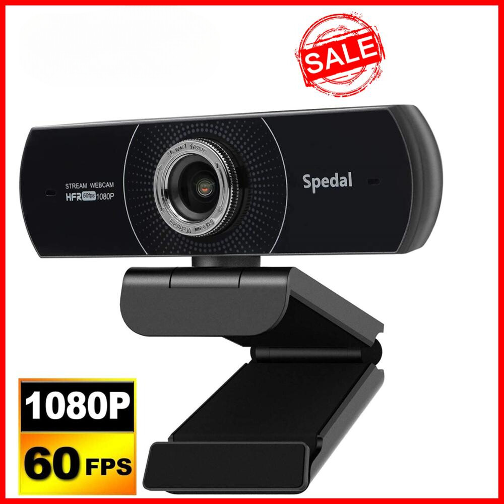 1080P Hd 60fps Webcam Microphone for Laptop Computer Streaming Web Camera Usb