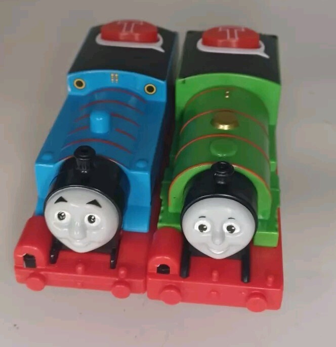 Trackmaster Thomas and Percy Light & Sound Toy Train Set