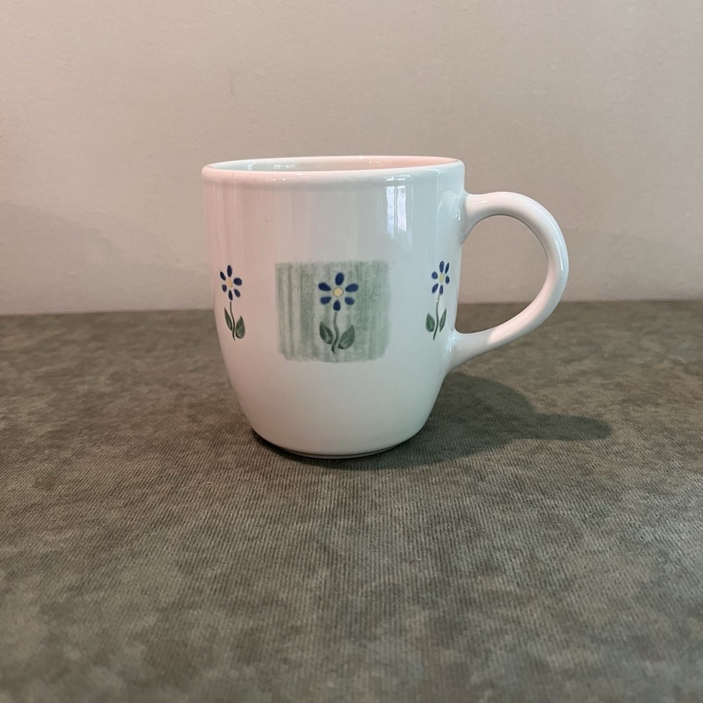 Pfaltzgraff Cloverhill 6-Piece Floral Tea and Coffee Mug Set