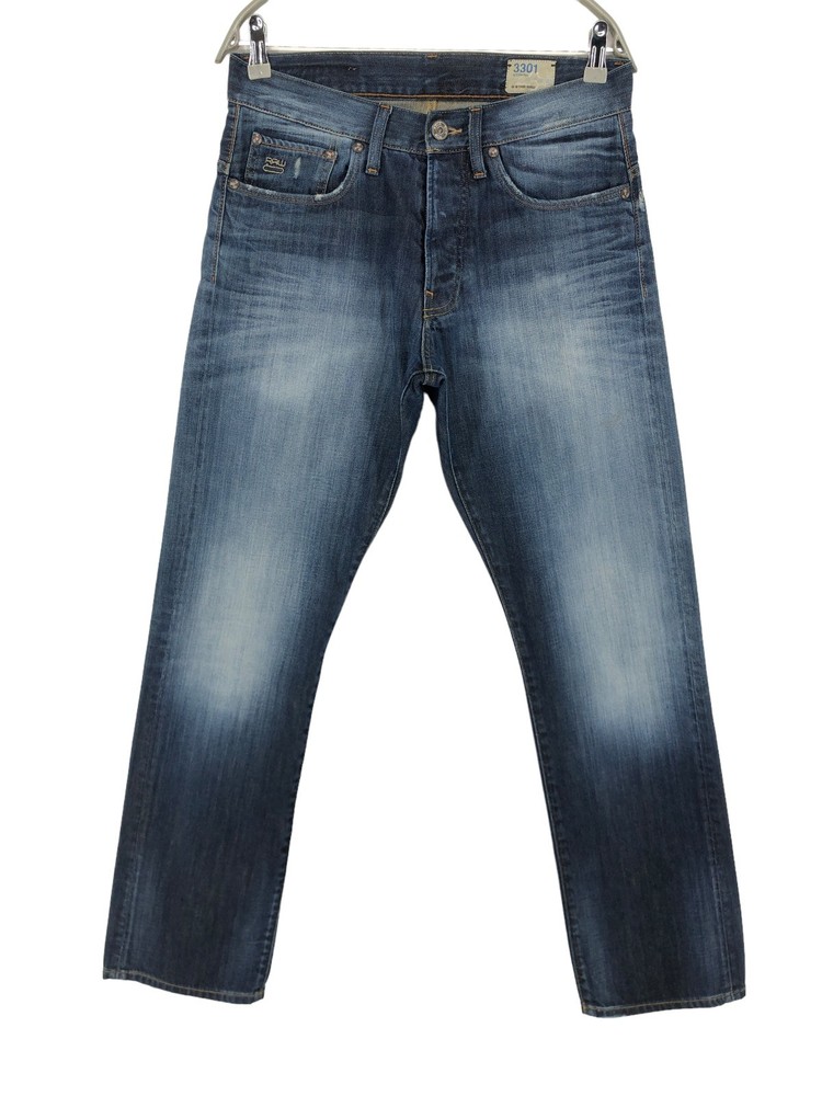 G-STAR RAW Men 3301 Straight Jeans Size W31 L32