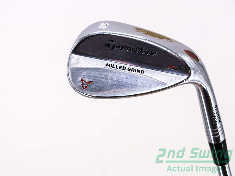 TaylorMade Milled Grind 58° Lob Wedge Satin Chrome Steel Right 35in