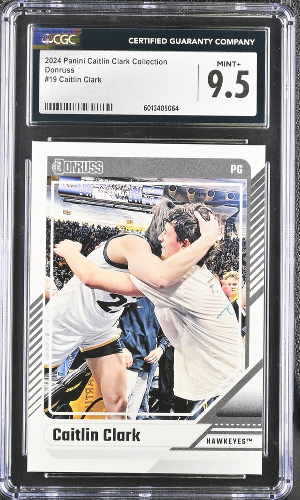 2024 Panini Caitlin Clark Collection Caitlin Clark #19 Donruss CGC 9.5