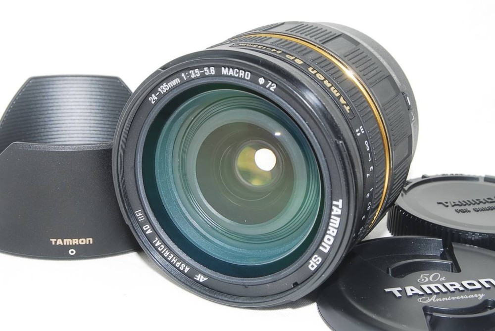 Tamron SP 24-135mm F3.5-5.6 Lens for Canon EF with Hood Pre-Owned  
